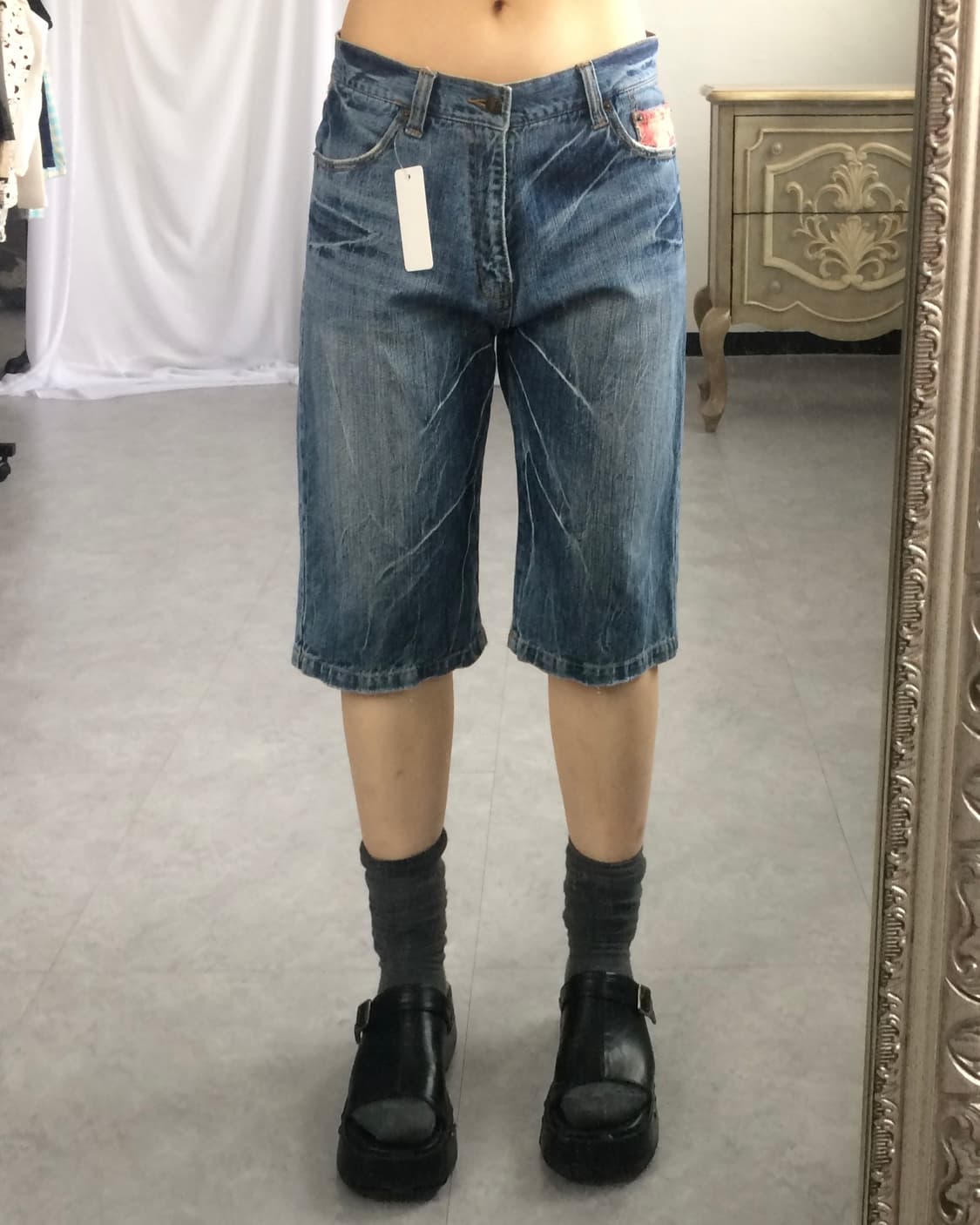 Oriental patch point short 상품이미지8