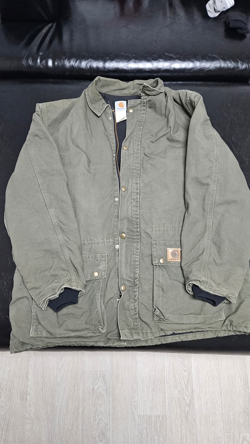 빈티지 칼하트 C44 모스그린 인슐레이트 파카 상품이미지1