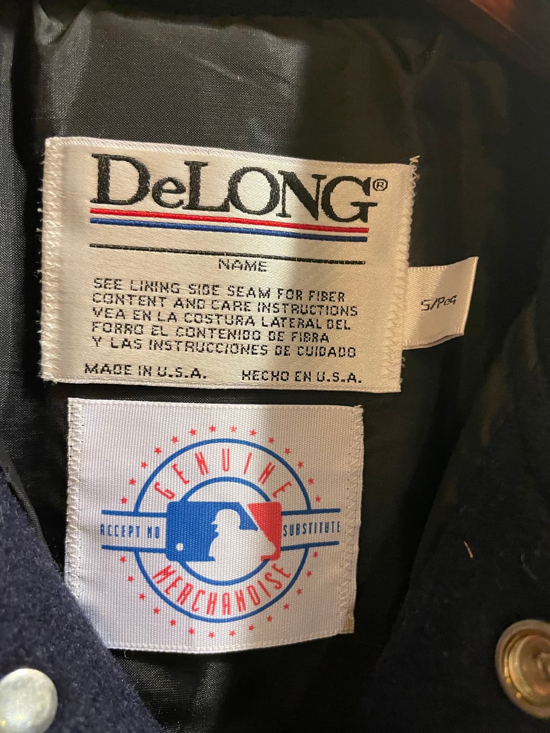Delong ny varsity jacket 상품이미지2
