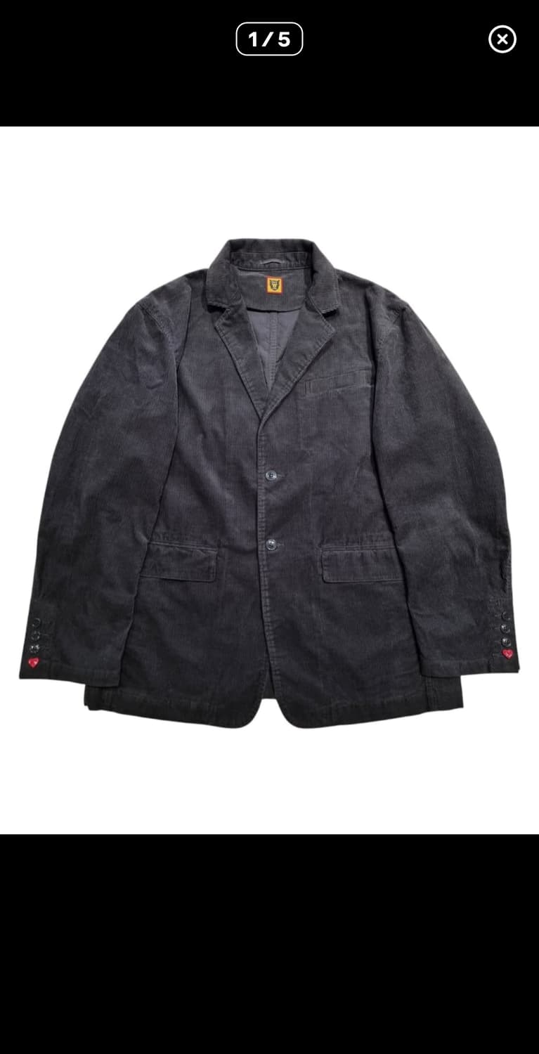 휴먼메이즈 코듀로이 블레이저 자켓 상품이미지1