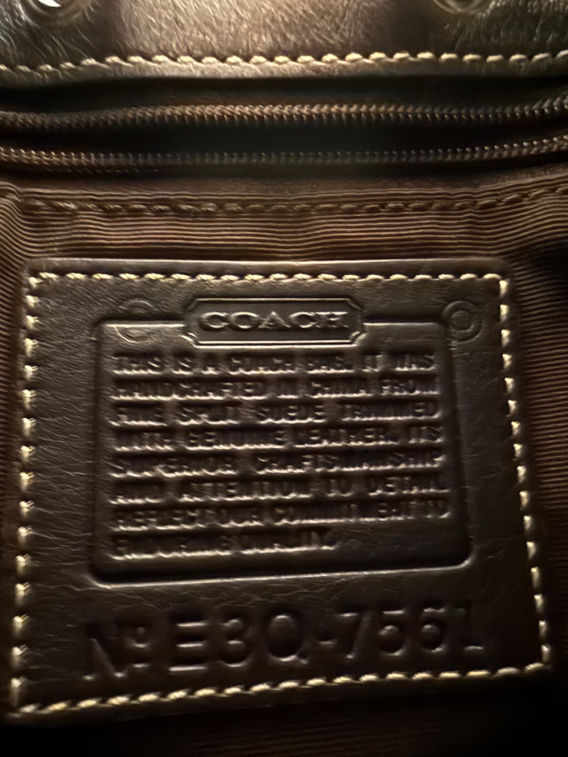 코치 스웨이드 드로우스트링 버킷 숄더백 상품이미지8