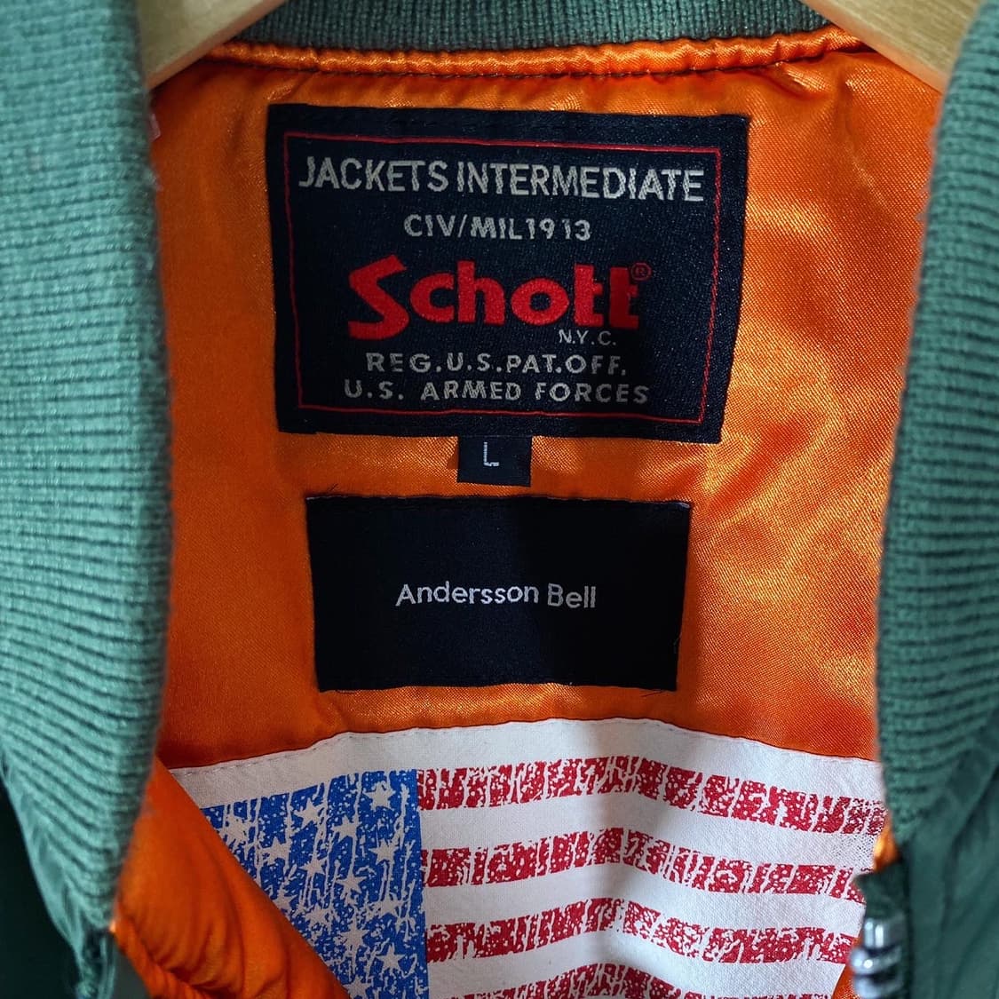 Anderson Bell x Schott ma-1 상품이미지7