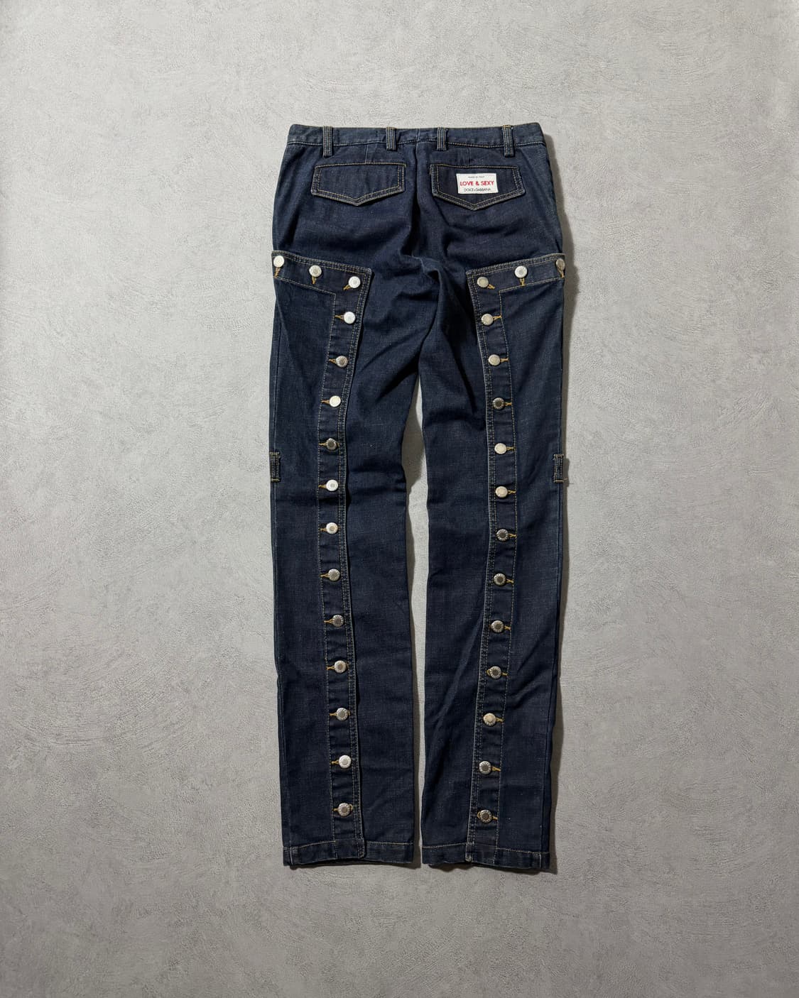 돌체앤가바나 03SS 스냅버튼 데님팬츠 상품이미지4