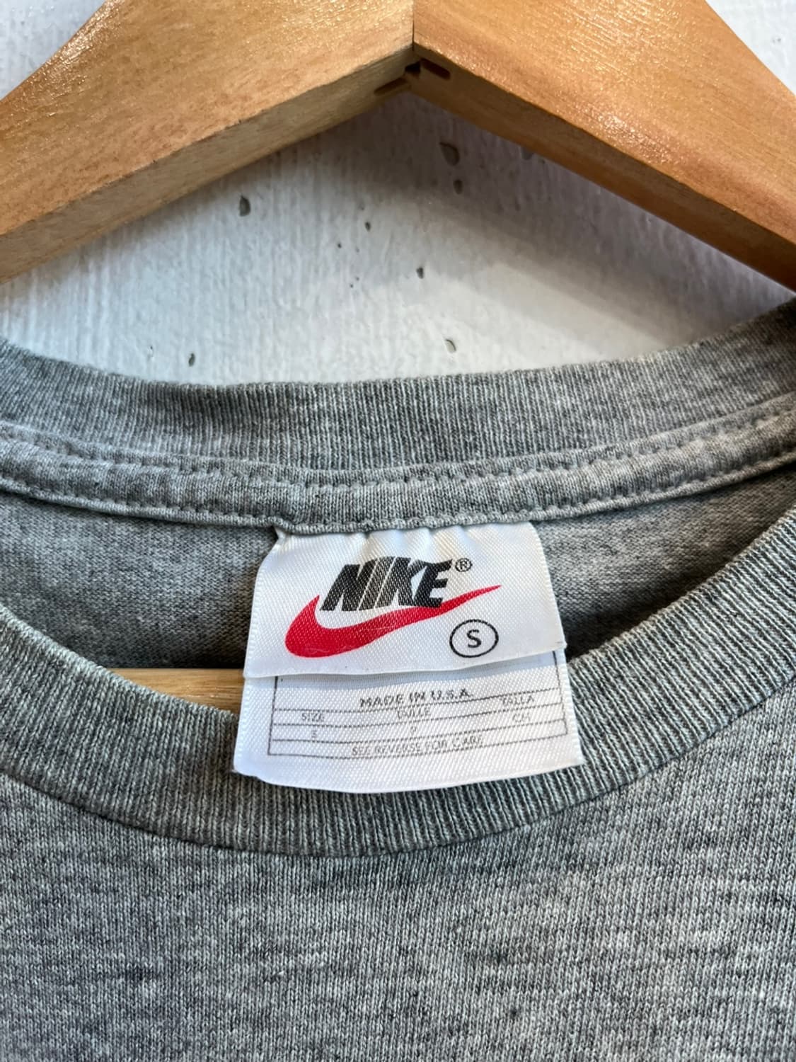 90s 빈티지 나이키 반팔 티셔츠 Made in USA 상품이미지2