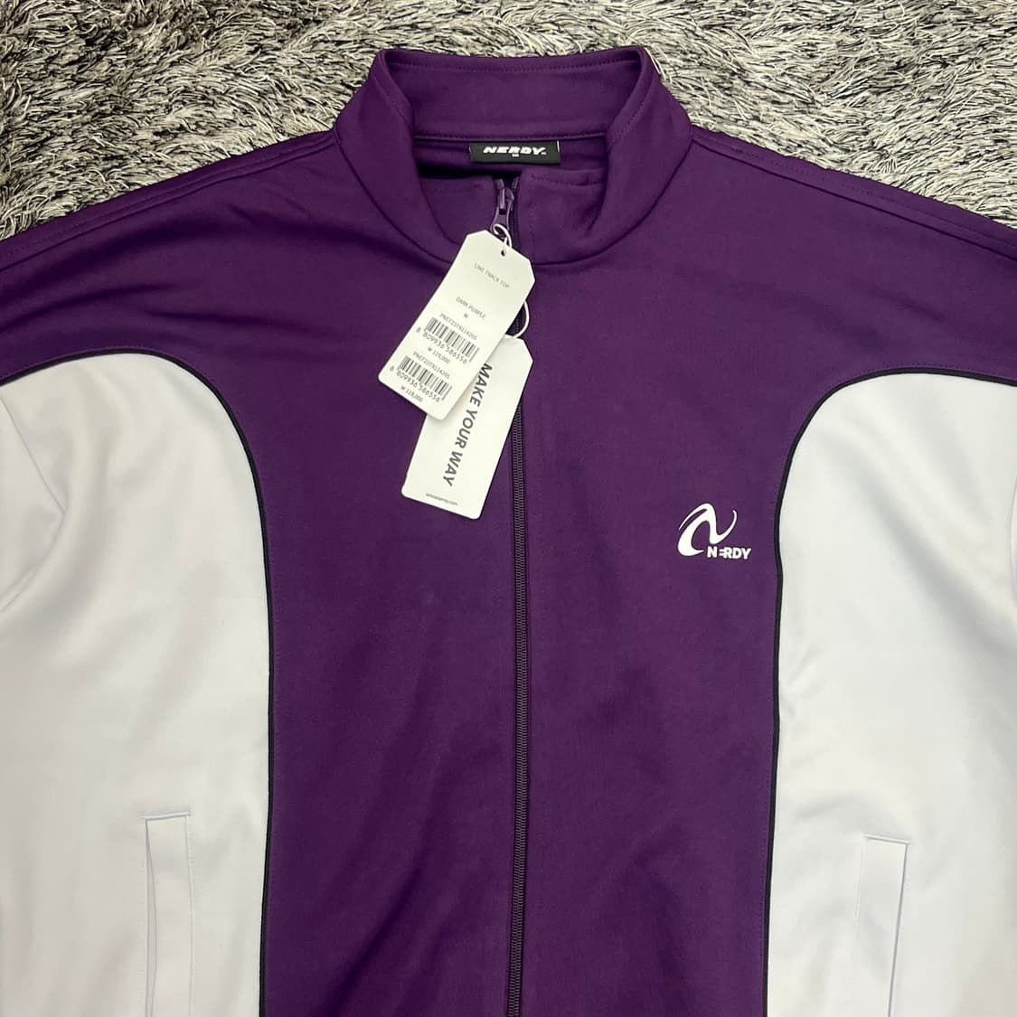 (새)널디 라인 트랙 탑 자켓 (M) 상품이미지2