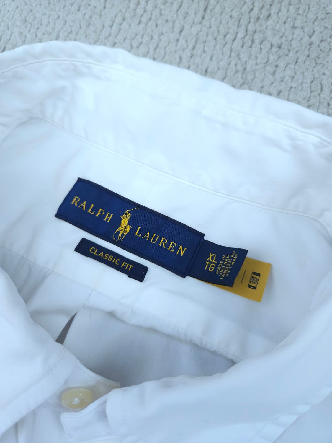 폴로 랄프로렌 화이트 셔츠 XL 상품이미지2