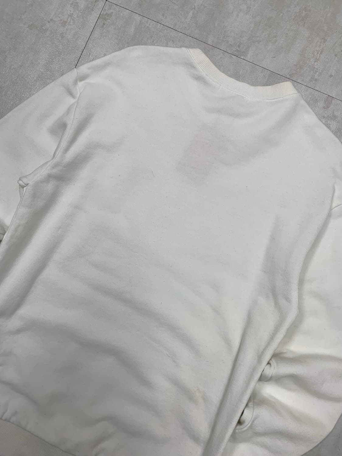 게스 화이트 맨투맨 #715 상품이미지8