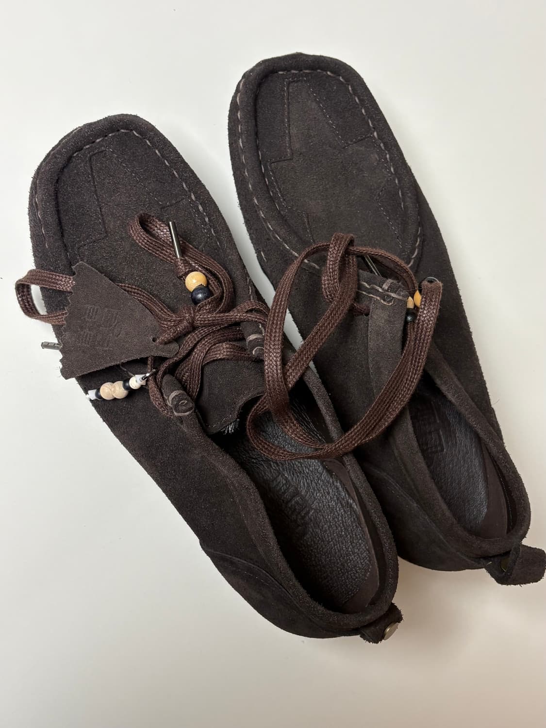 새상품) 폴리테루 왈라비 슈즈 스타 다크 브라운 1사이즈(255) 상품이미지2