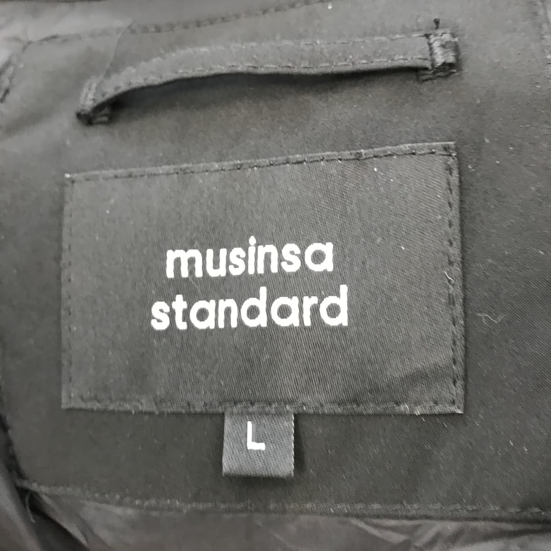 무신사스탠다드 24년형 데일리 숏 푸퍼패딩 [L] 상품이미지4