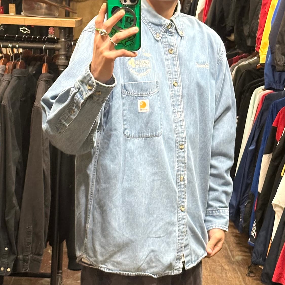 [HI] 칼하트 데님셔츠 상품이미지4