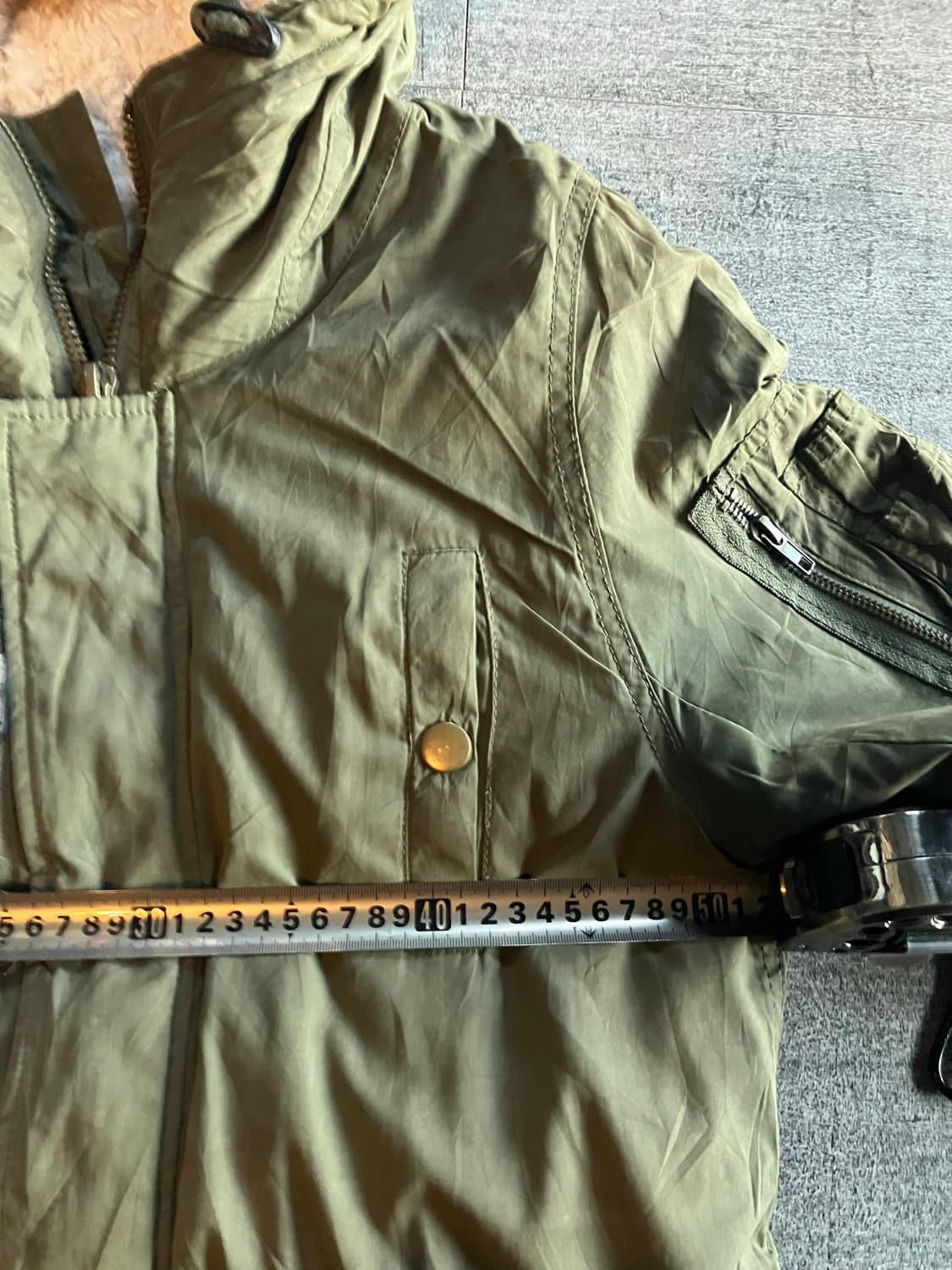 일본빈티지 올드스쿨아메카지 시골너드남 혁오풍 사파리양털 야상자켓 상품이미지2