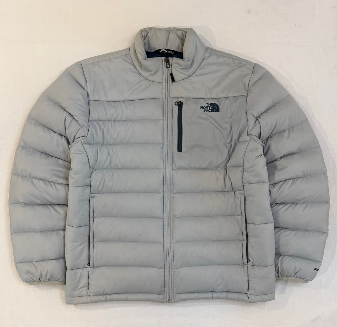 해외판) 노스페이스 550필 구스다운 경량패딩 그레이 상품이미지1