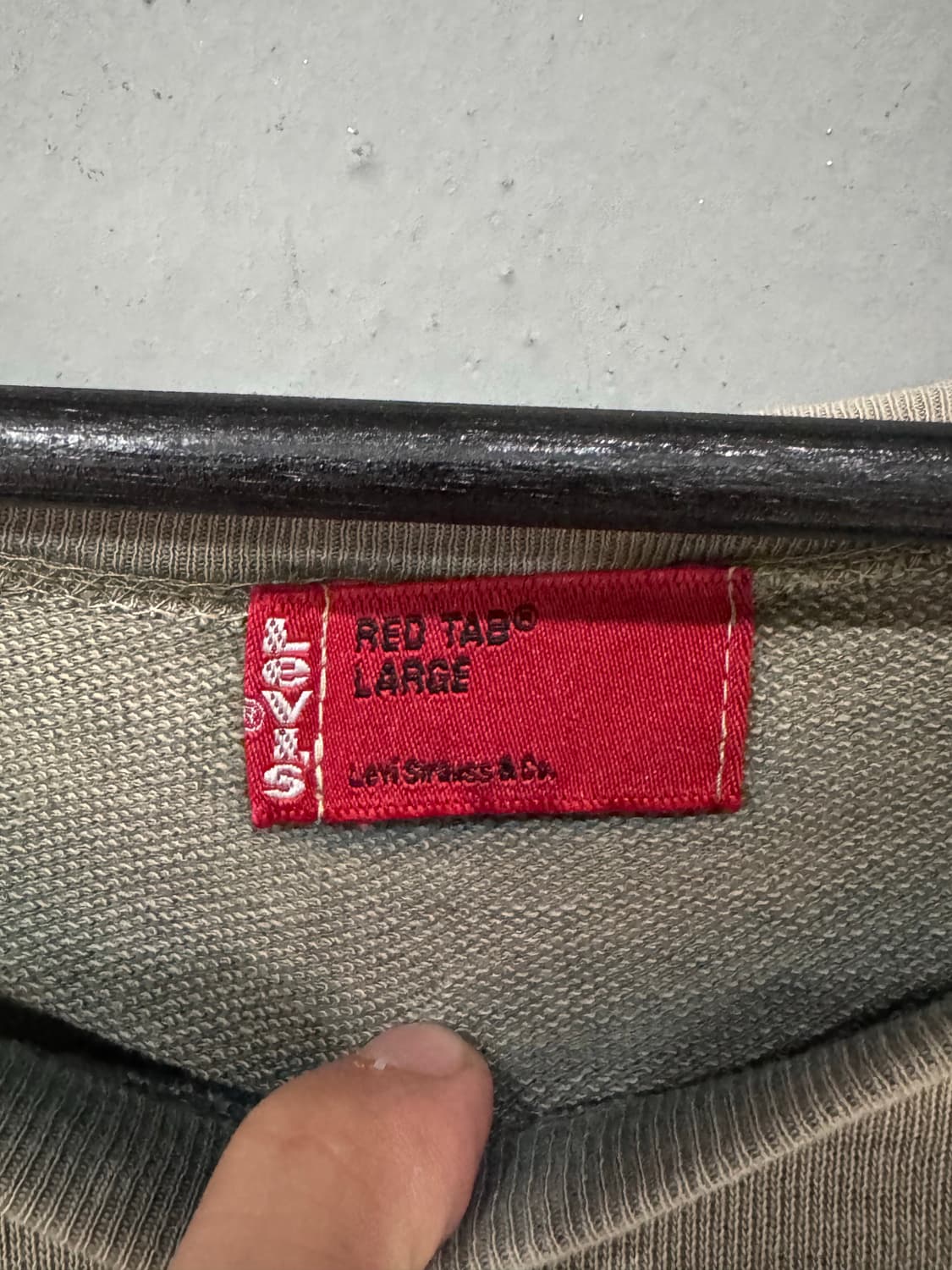 리바이스 레드탭 그런지 타이다이 롱슬리브 상품이미지4