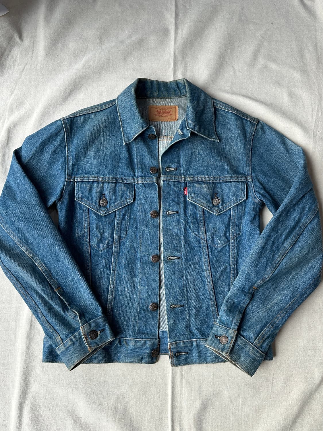 리바이스 80s 70505 3세대 트러커 데님자켓 36 USA 상품이미지8