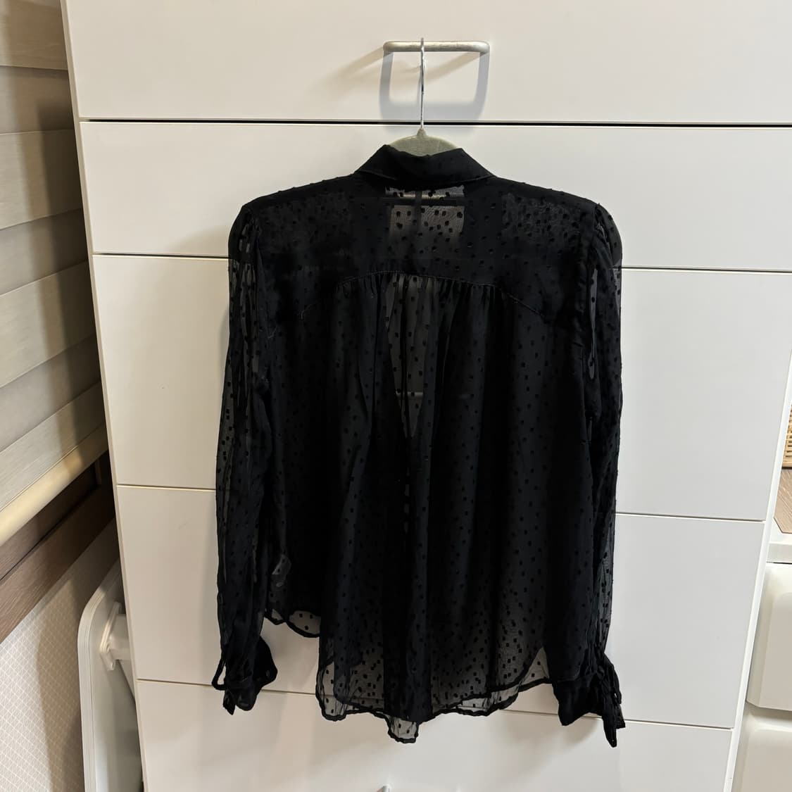 미국 보헤미안 브랜드 freepeople 도트블라우스 상품이미지4