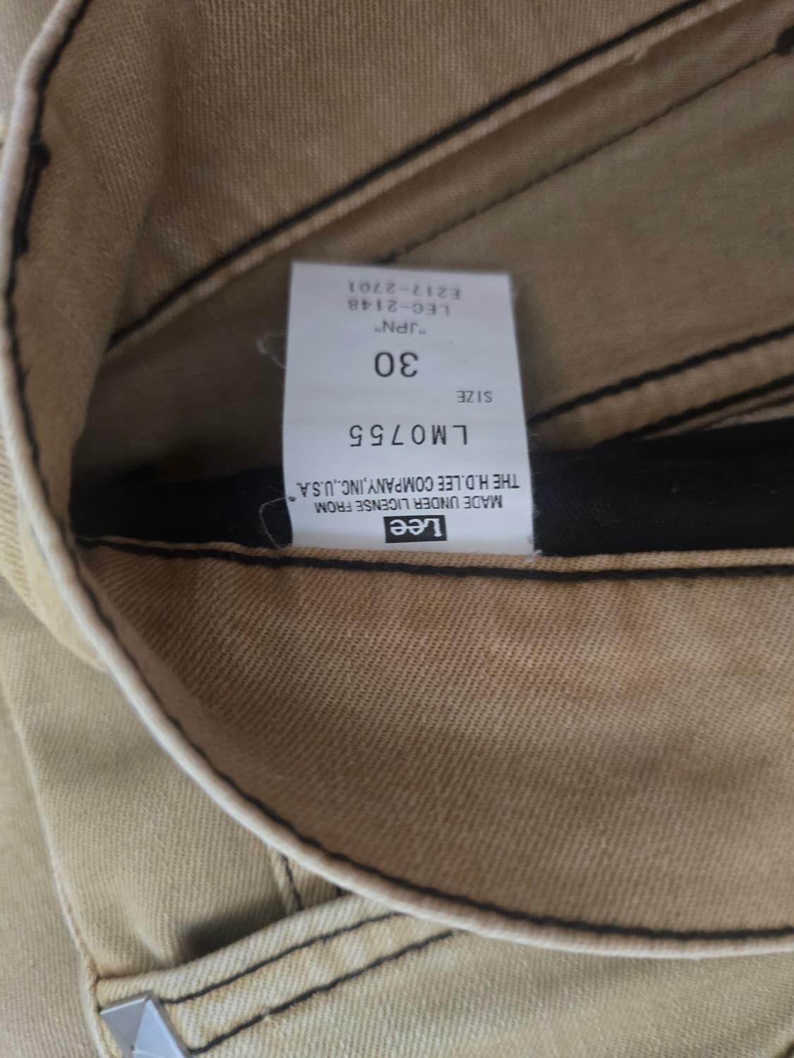 lee 코튼팬츠 (28-30) 상품이미지5