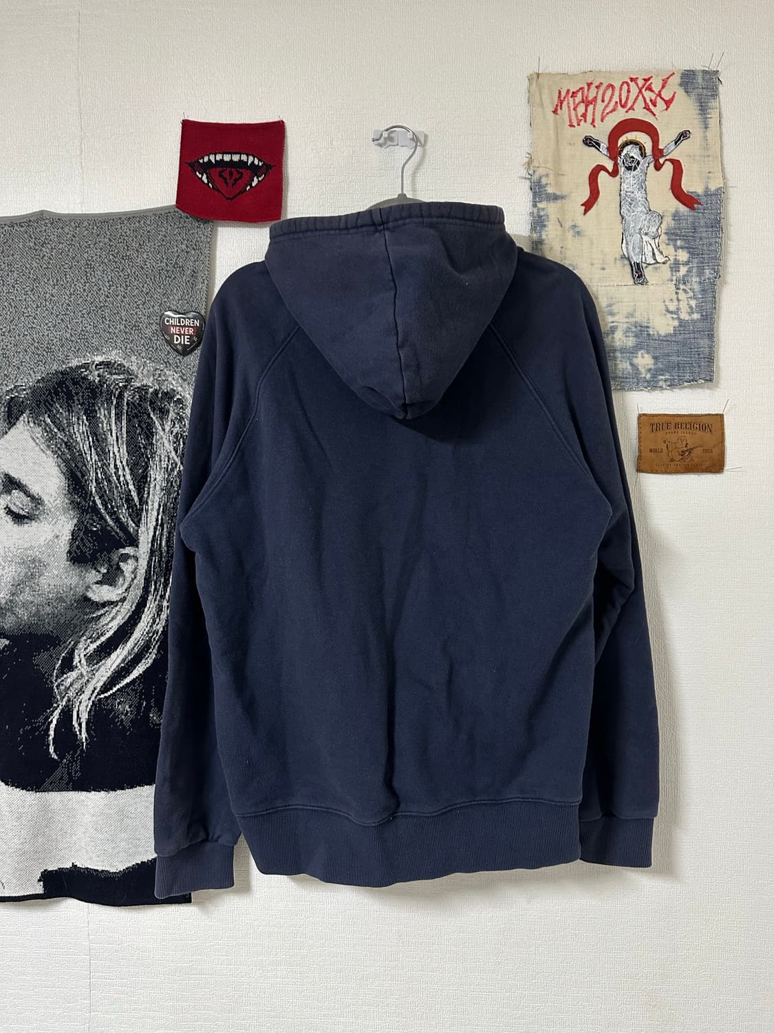 폴로 진스 랄프로렌 성조기 로고 후드티 L 상품이미지4