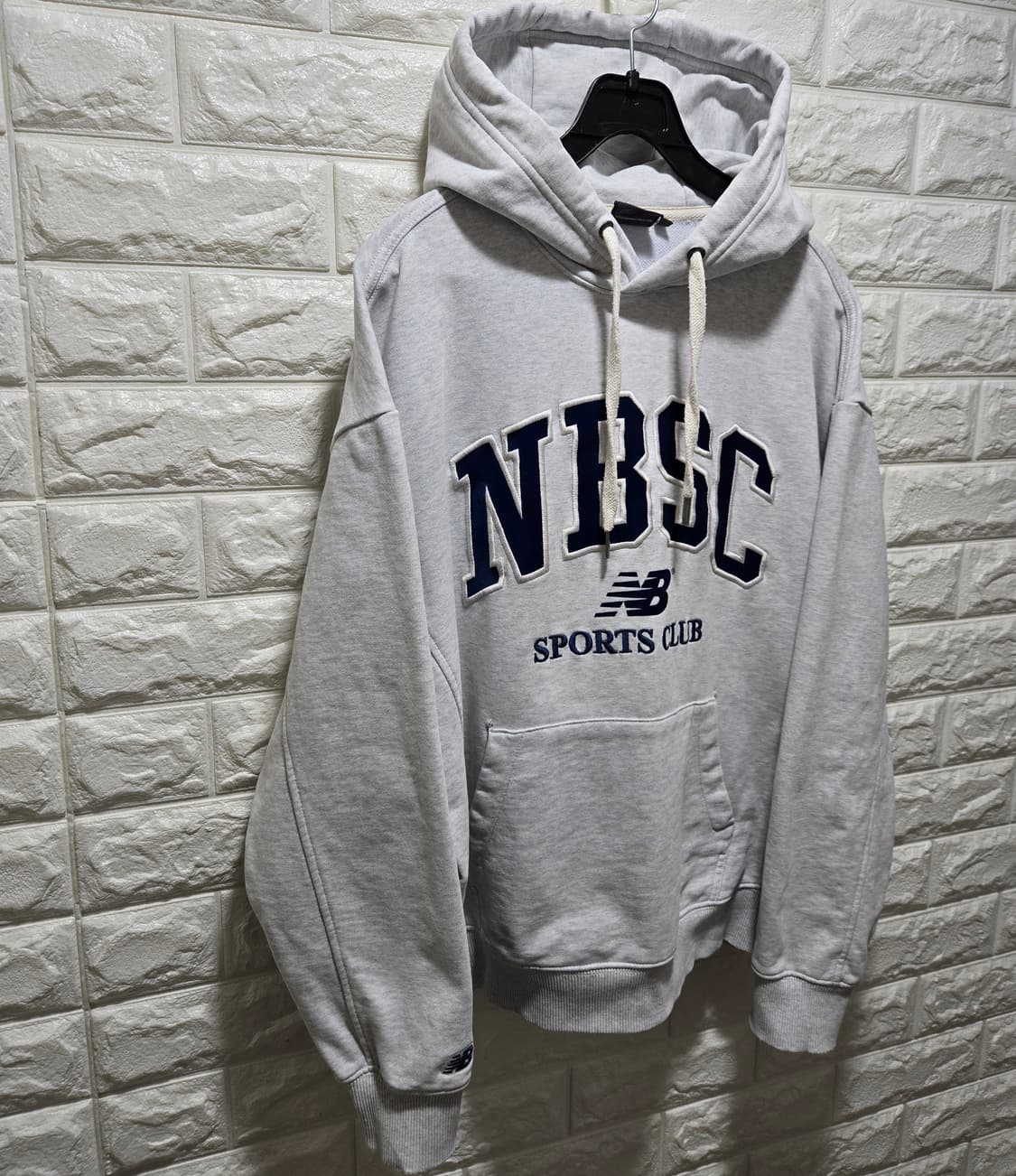 뉴발란스 NBSC 스포츠클럽 후디 후드티 90~95 상품이미지3