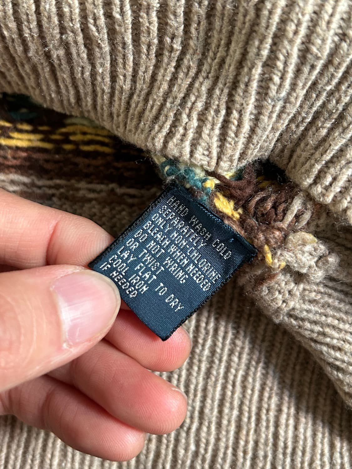 폴로랄프로렌 캐시미어 블렌드 페어아일 니트 베스트 상품이미지5