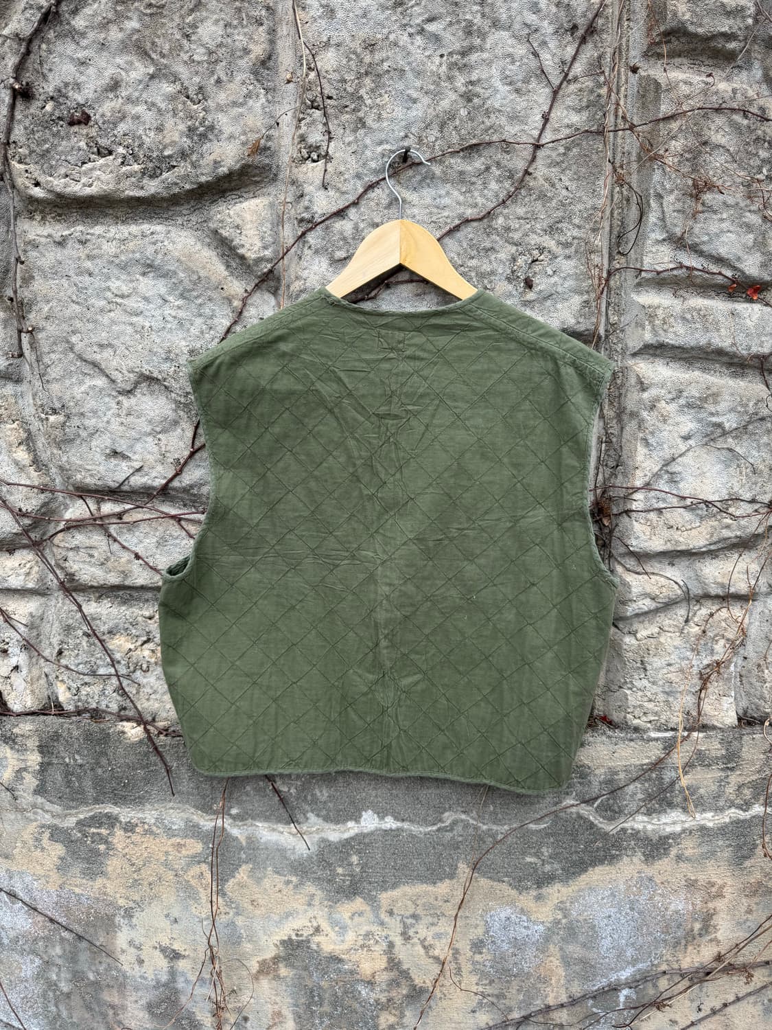 50s 벨기에군 오리지널 퀄팅 베스트 조끼 미군 프랑스군 상품이미지2