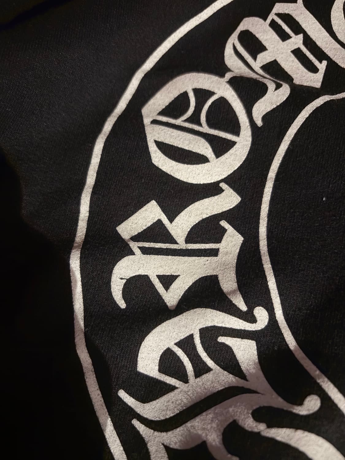 크롬하츠 플로랄 플리스 호스슈 후드집업 L 급처 상품이미지8