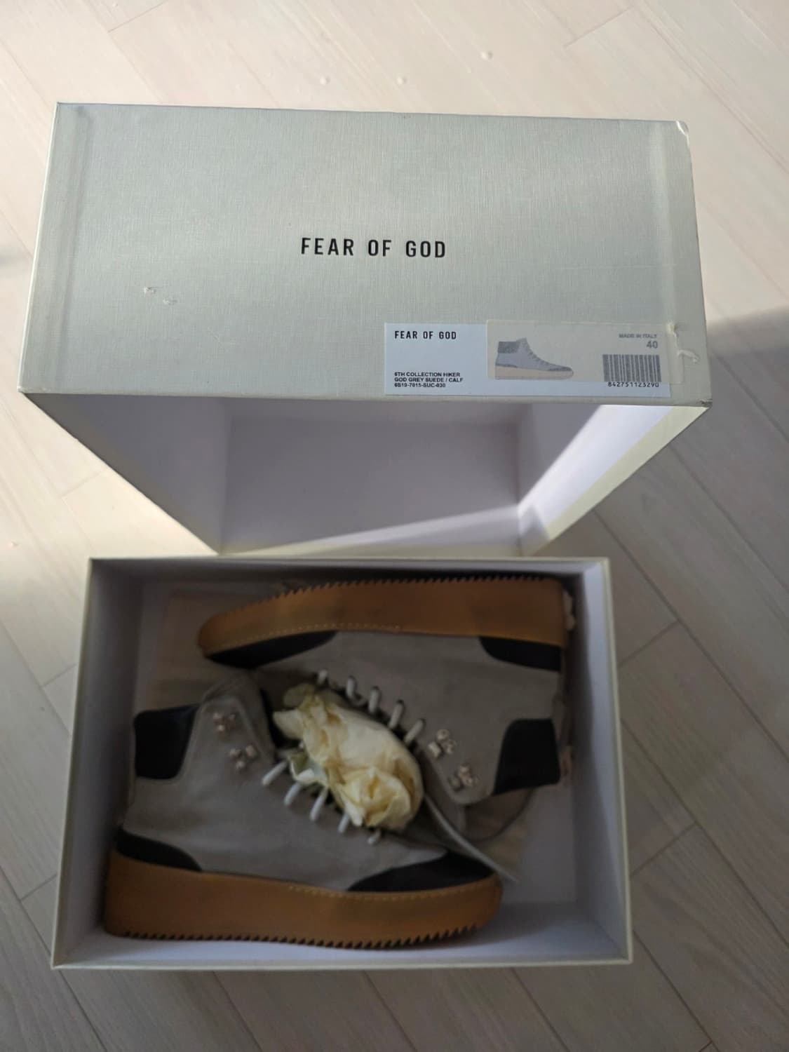 급처)피어오브갓 하이탑신발 상품이미지2