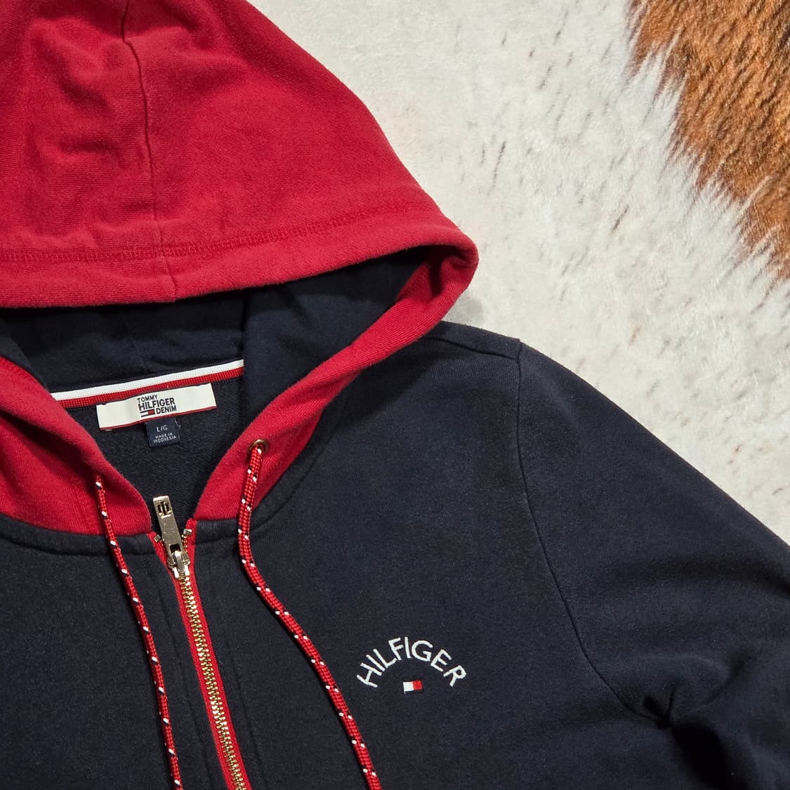 타미힐피거 원피스 후드 반집업 상품이미지2