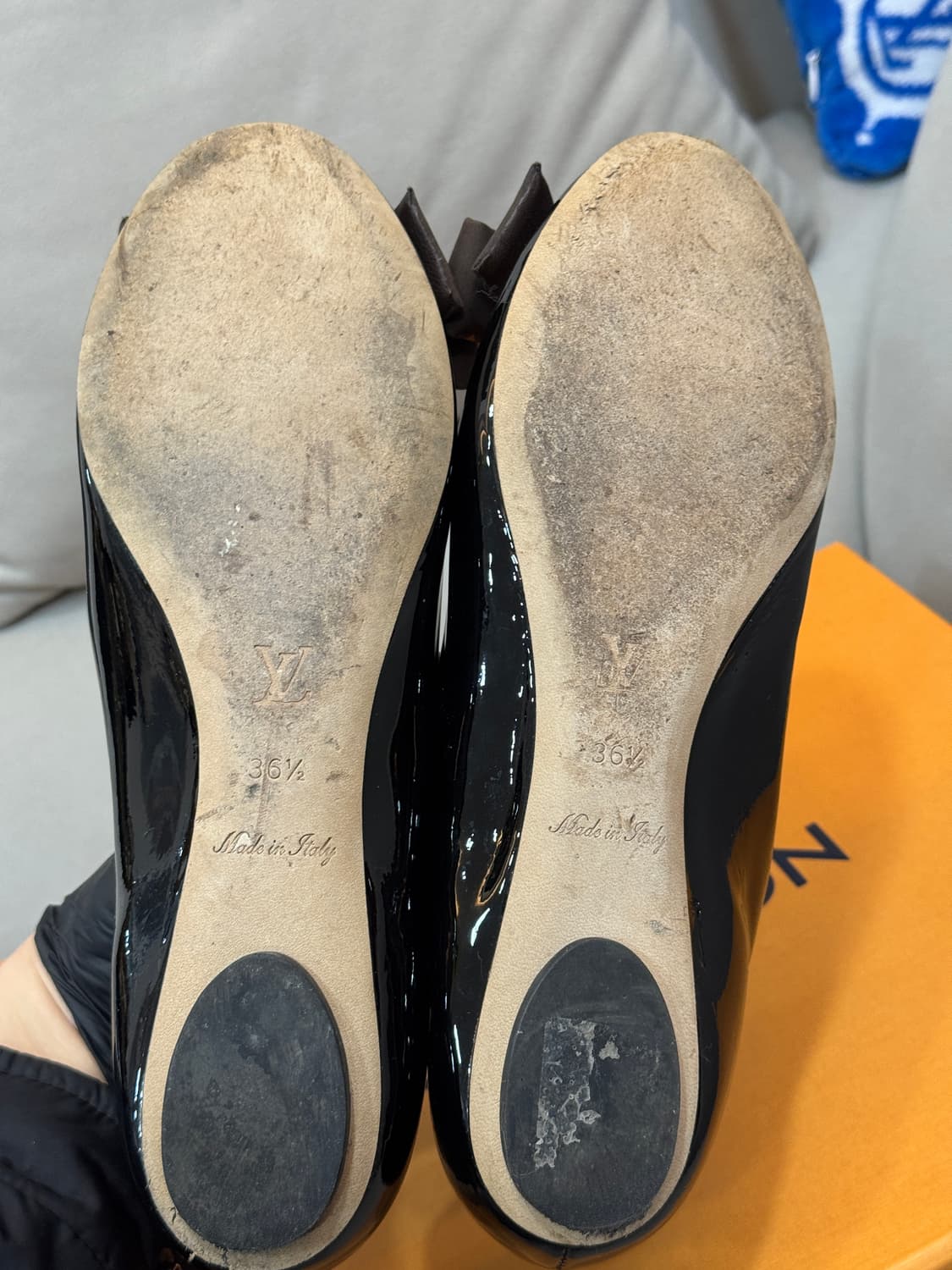 루이비통 포피 발레리나 플랫슈즈 36.5사이즈  상품이미지3