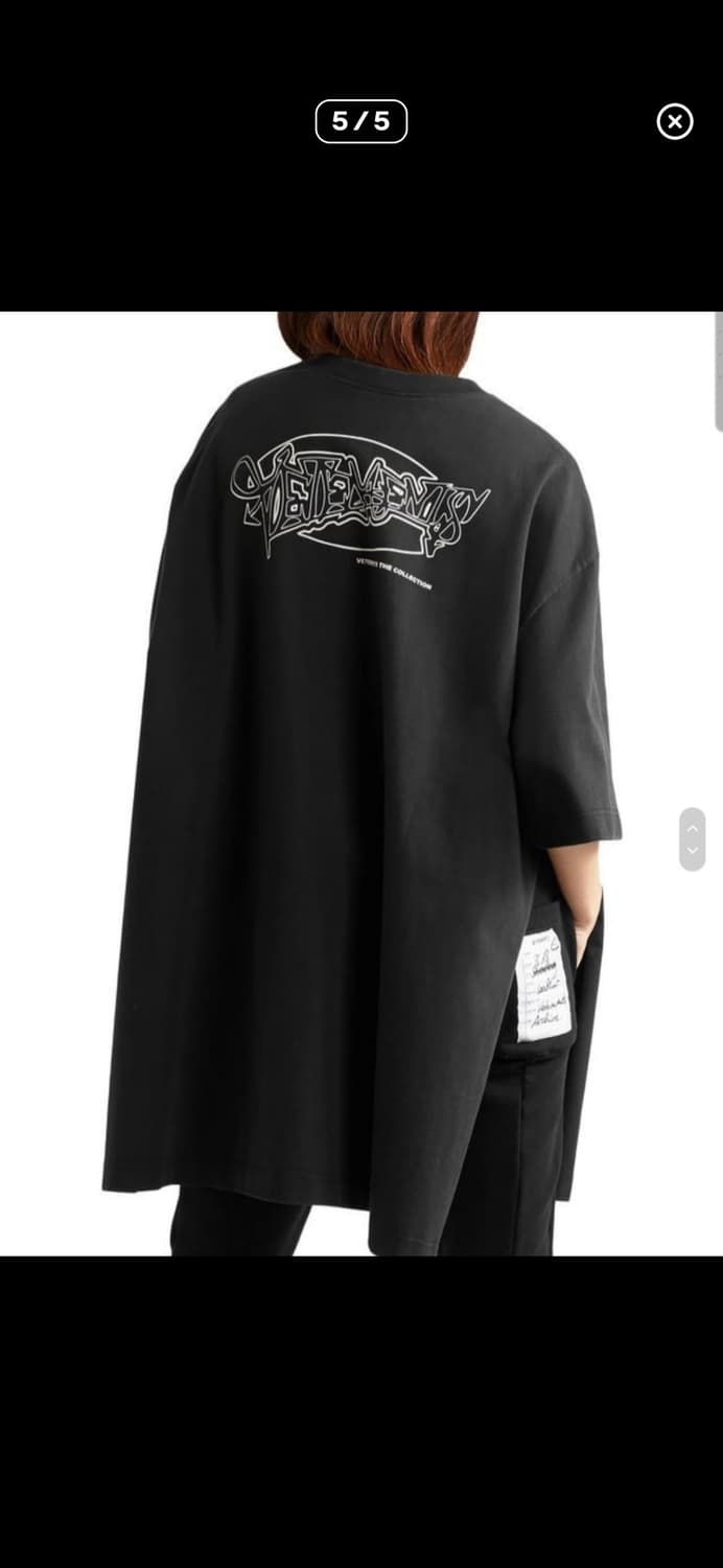 Vetements collection tee 상품이미지3