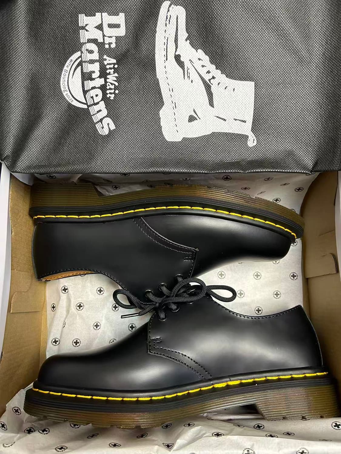 닥터마틴 1461 스무스 옥스포드 슈즈 블랙 265mm 상품이미지7