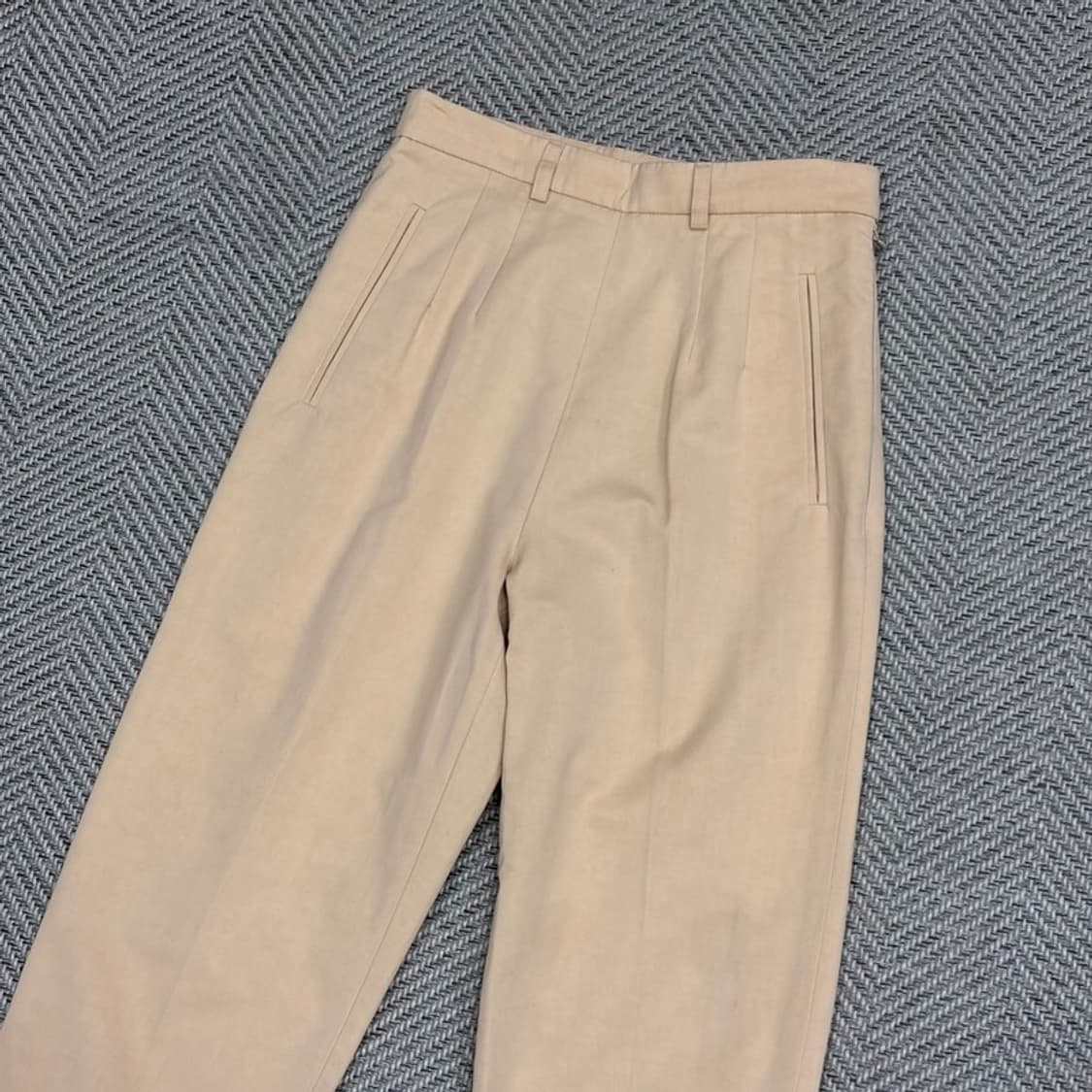 입생로랑 다트 베이지 슬랙스 v1108 상품이미지3