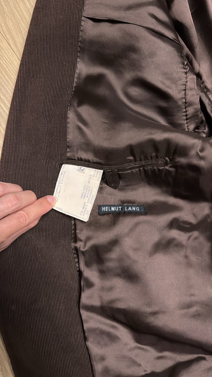 90s 헬무트랭 코듀로이 블레이저 자켓 상품이미지5