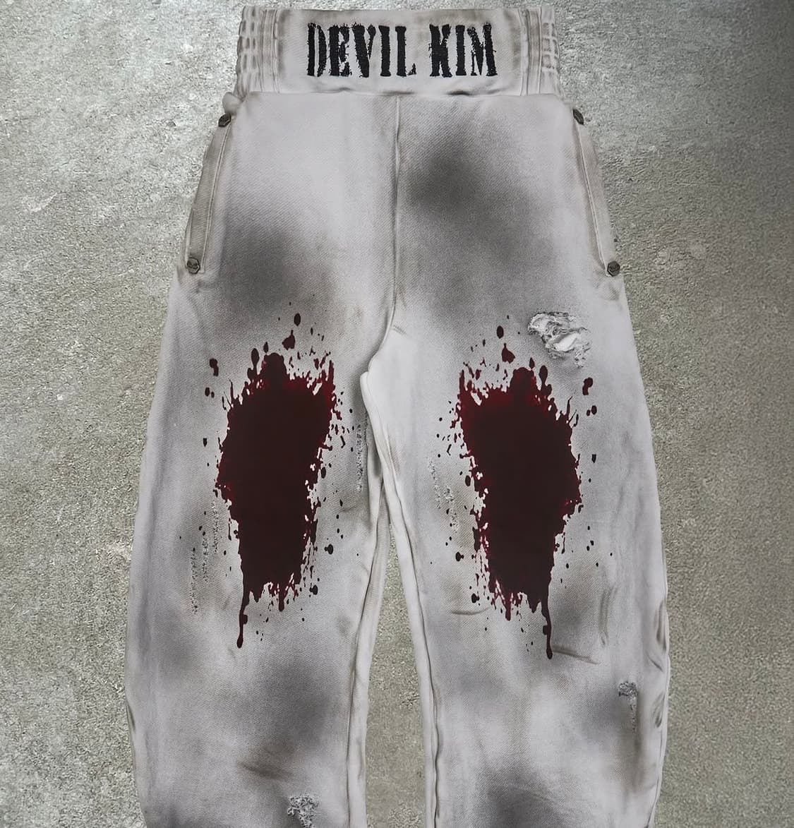 devil kim 데빌킴 블러드 팬츠 상품이미지1