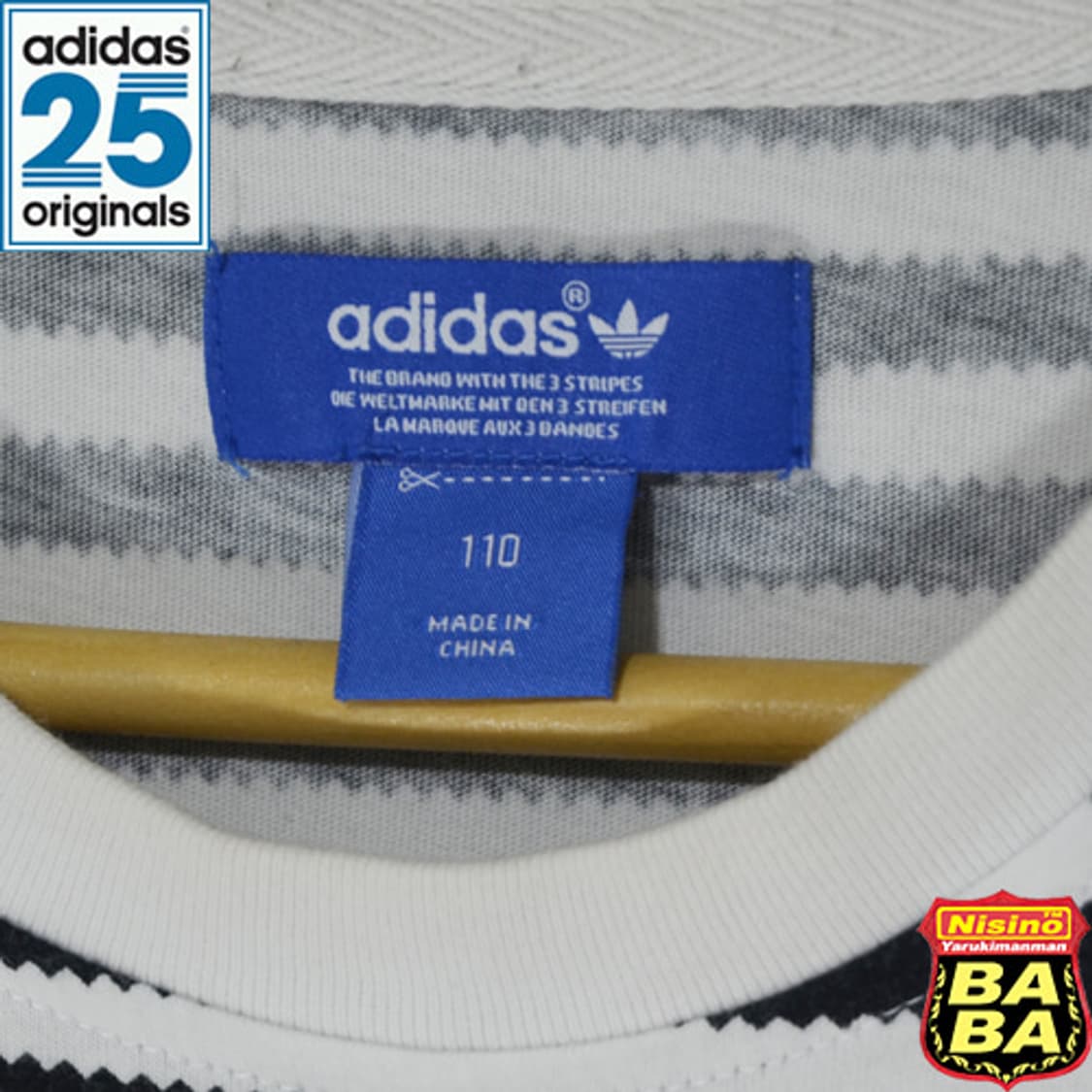 ADIDAS X NIGO ZIG ZAG 롱슬립(BK) 상품이미지4