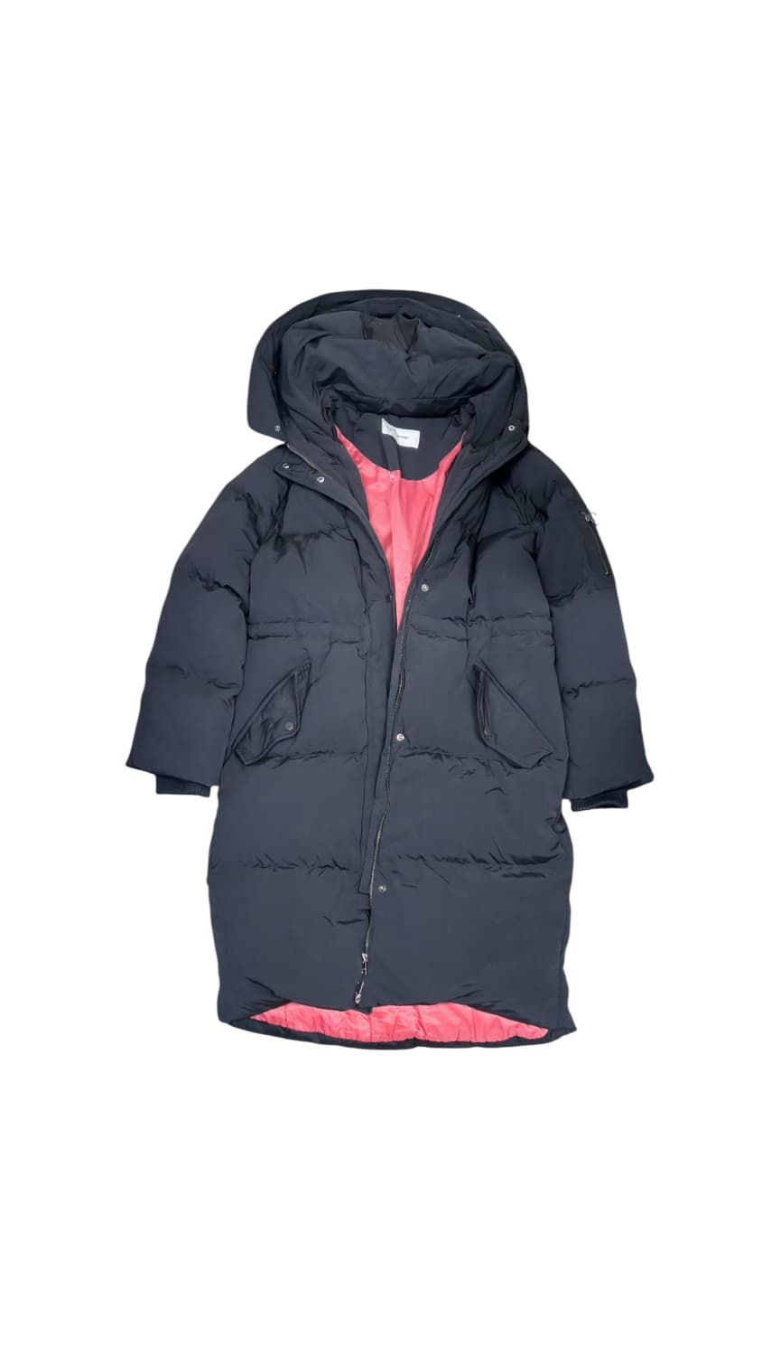 블랙 롱 패딩 상품이미지4