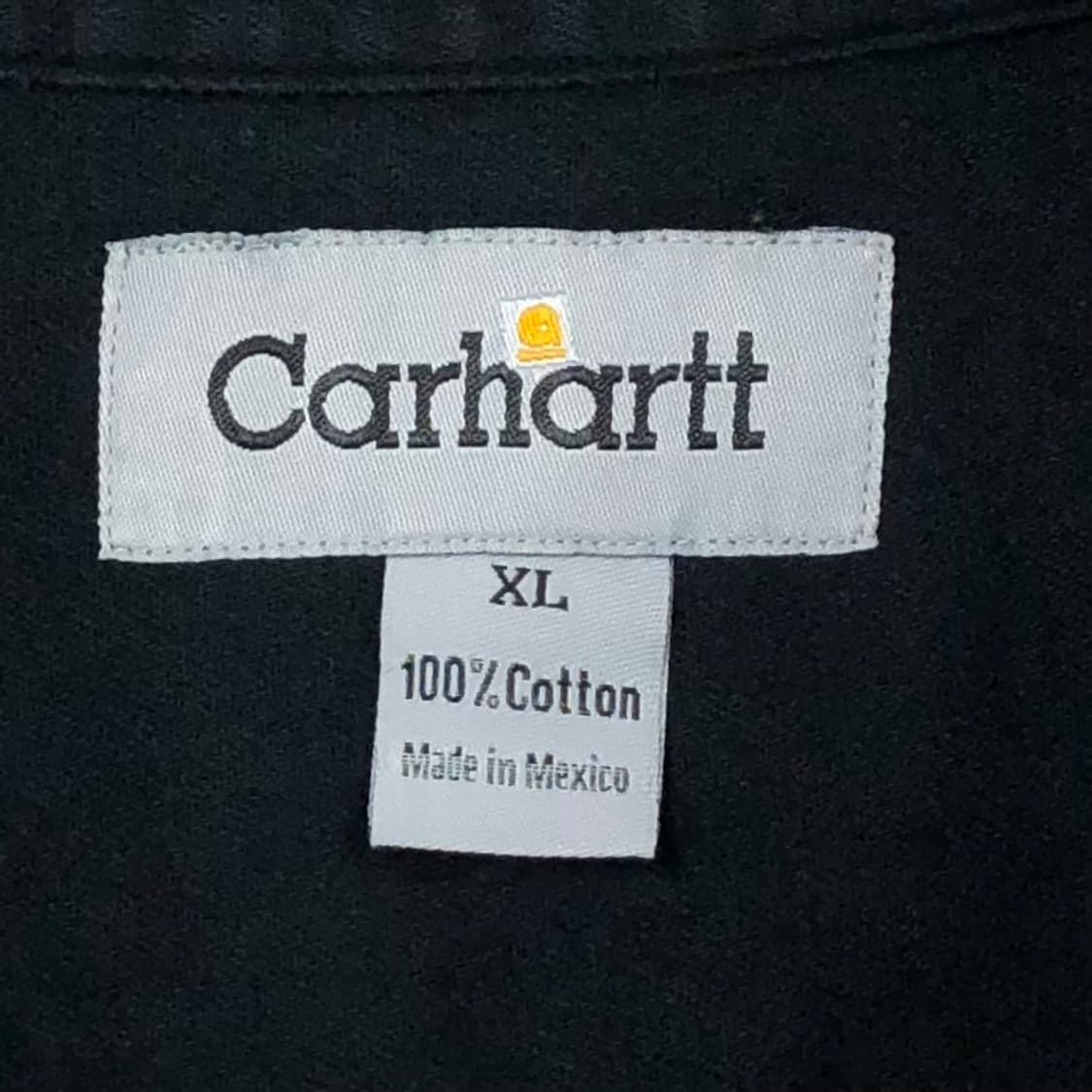 Xxl 칼하트 블랙 워크 셔츠 상품이미지3