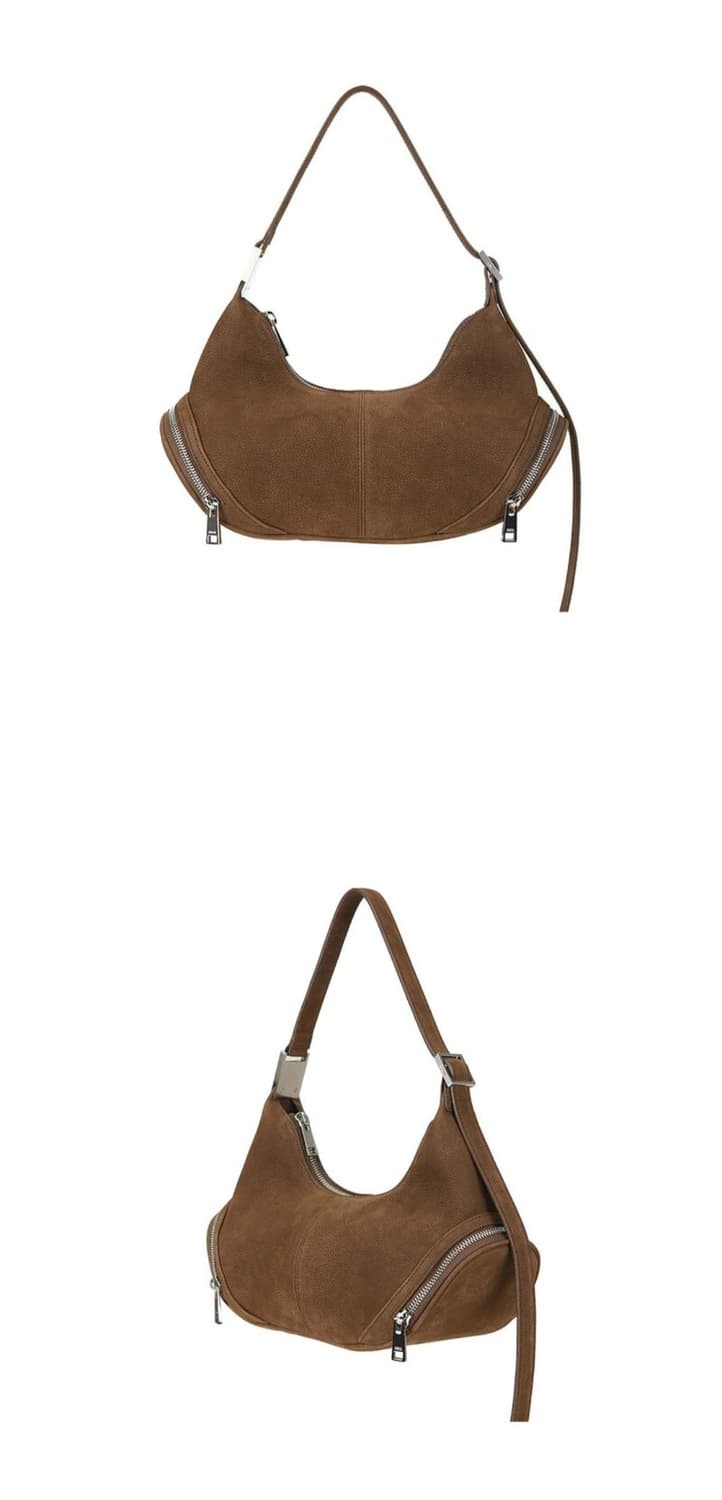 오소이 osoi 카고 호보백 cargo hobo 누벅 브라운 상품이미지2