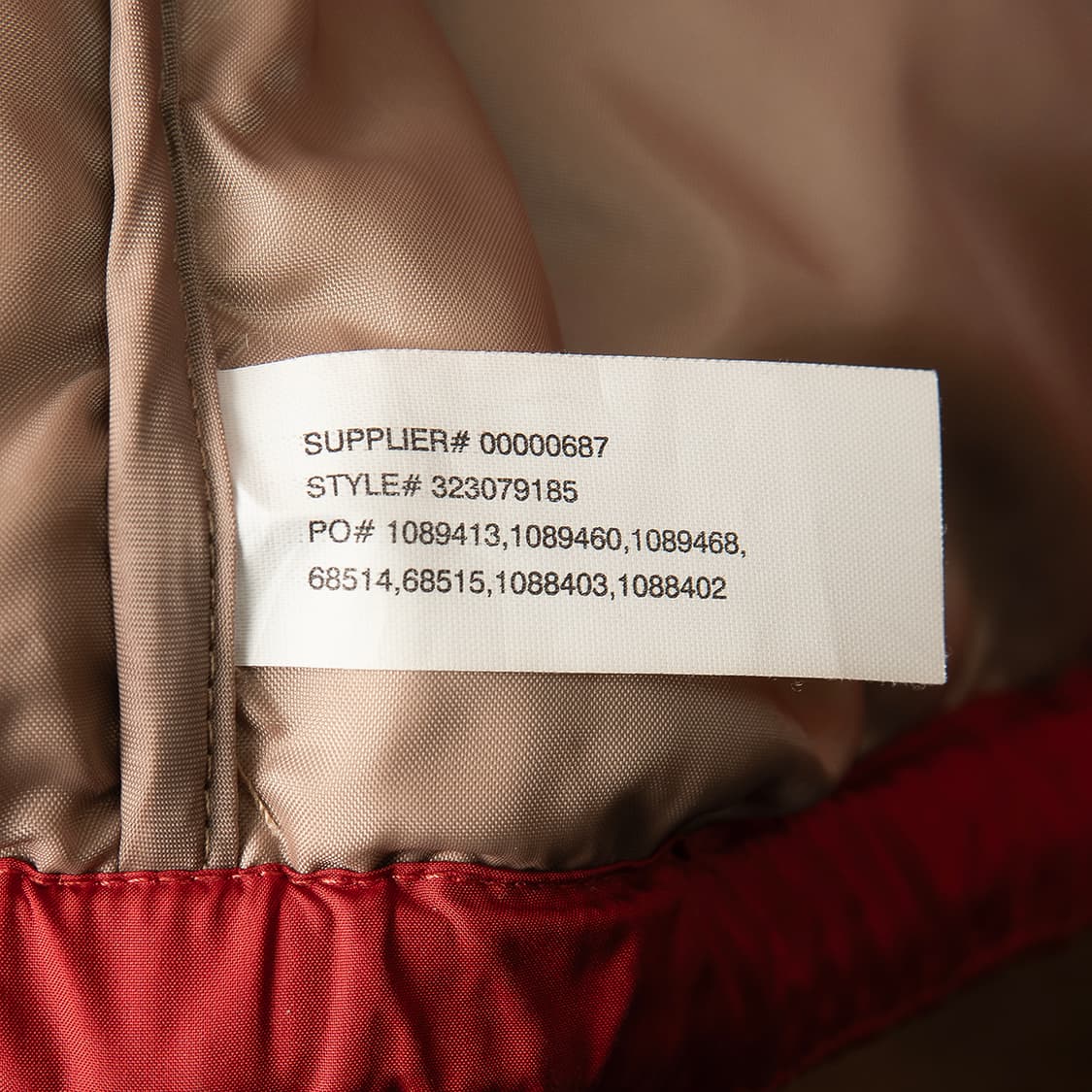 [95] 폴로 랄프로렌 덕다운 자켓 레드 MO-2437  상품이미지10