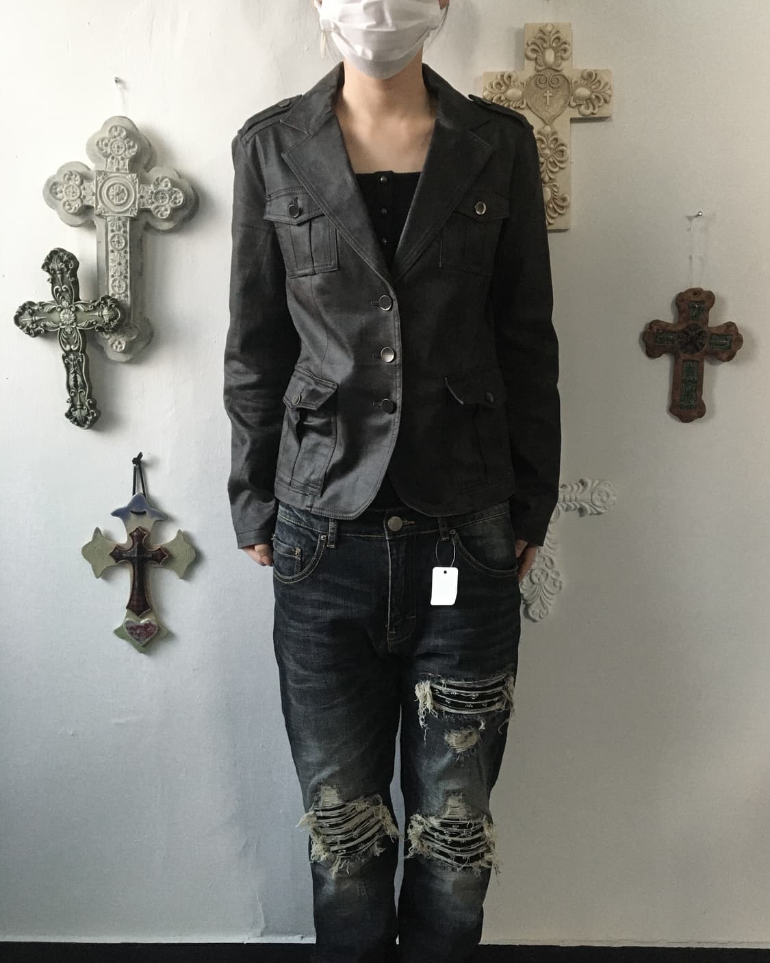 Dyed coating jacket 상품이미지1