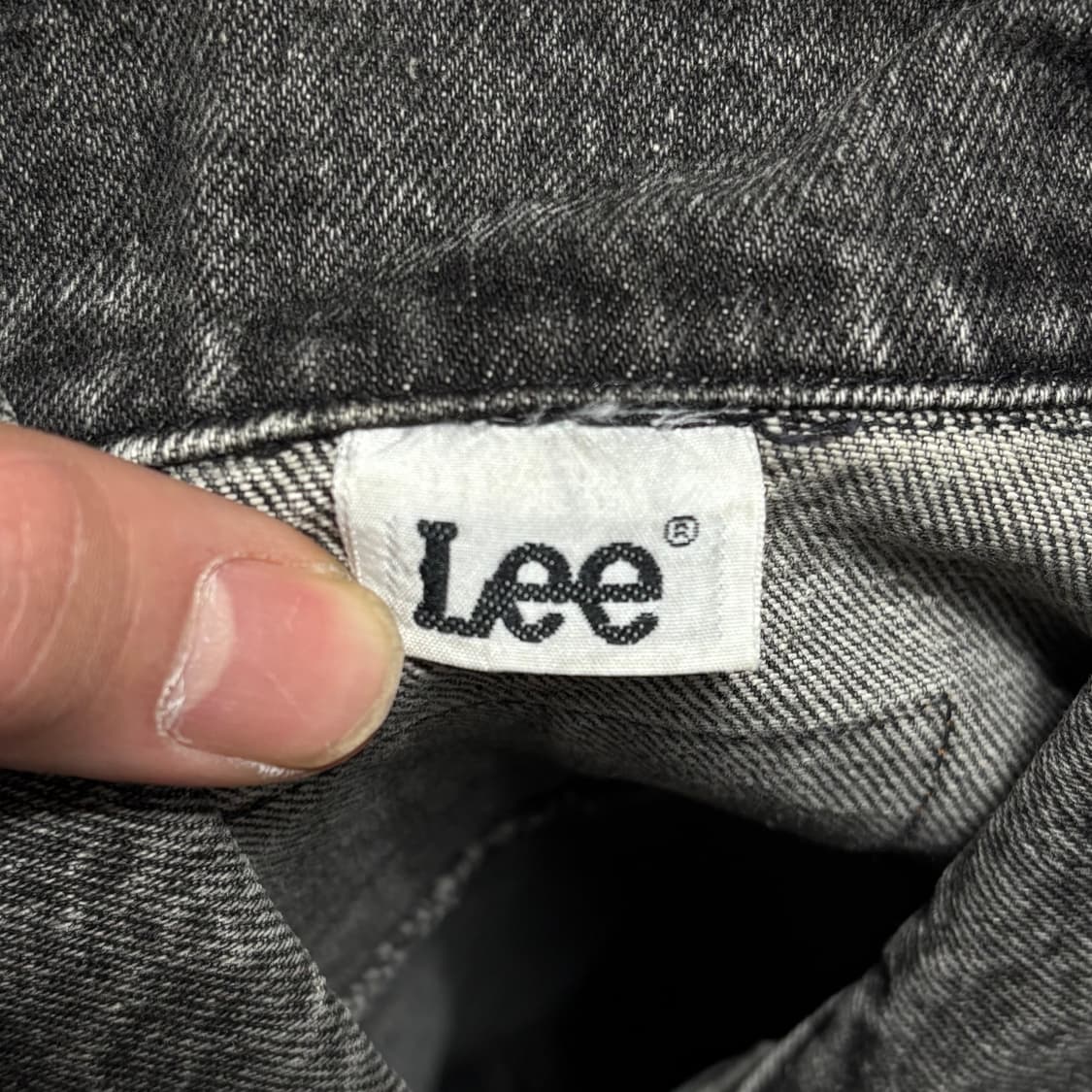 Lee 흑청 데님 자켓 상품이미지4