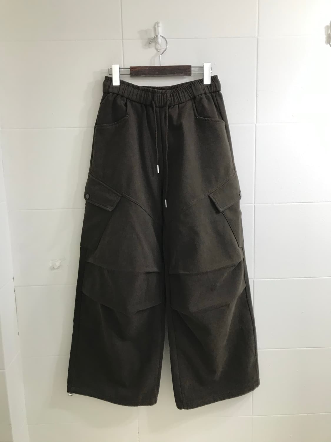 빈티지 카키 카모 그런지 스트릿 코디 세트 상품이미지7