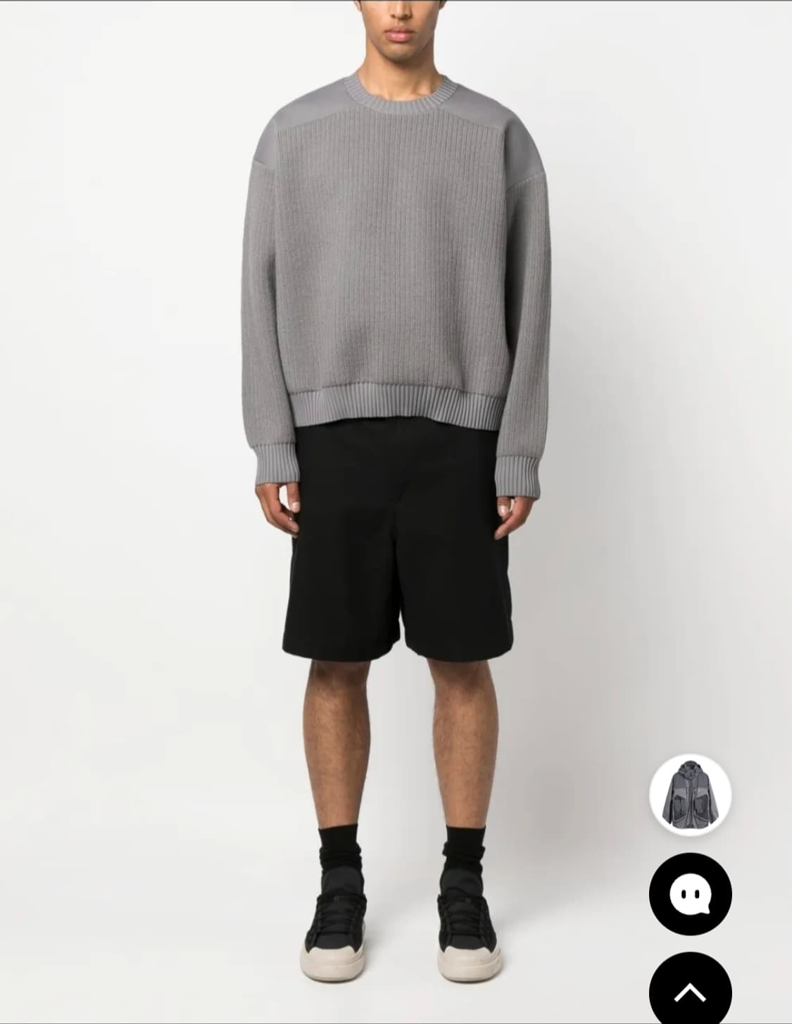 y3 Y-3 요지야마모토 니트 맨투맨 새상품(L) 상품이미지9