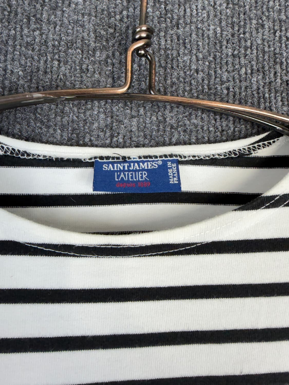 세인트제임스 암패치 보더 슬리브 상품이미지4