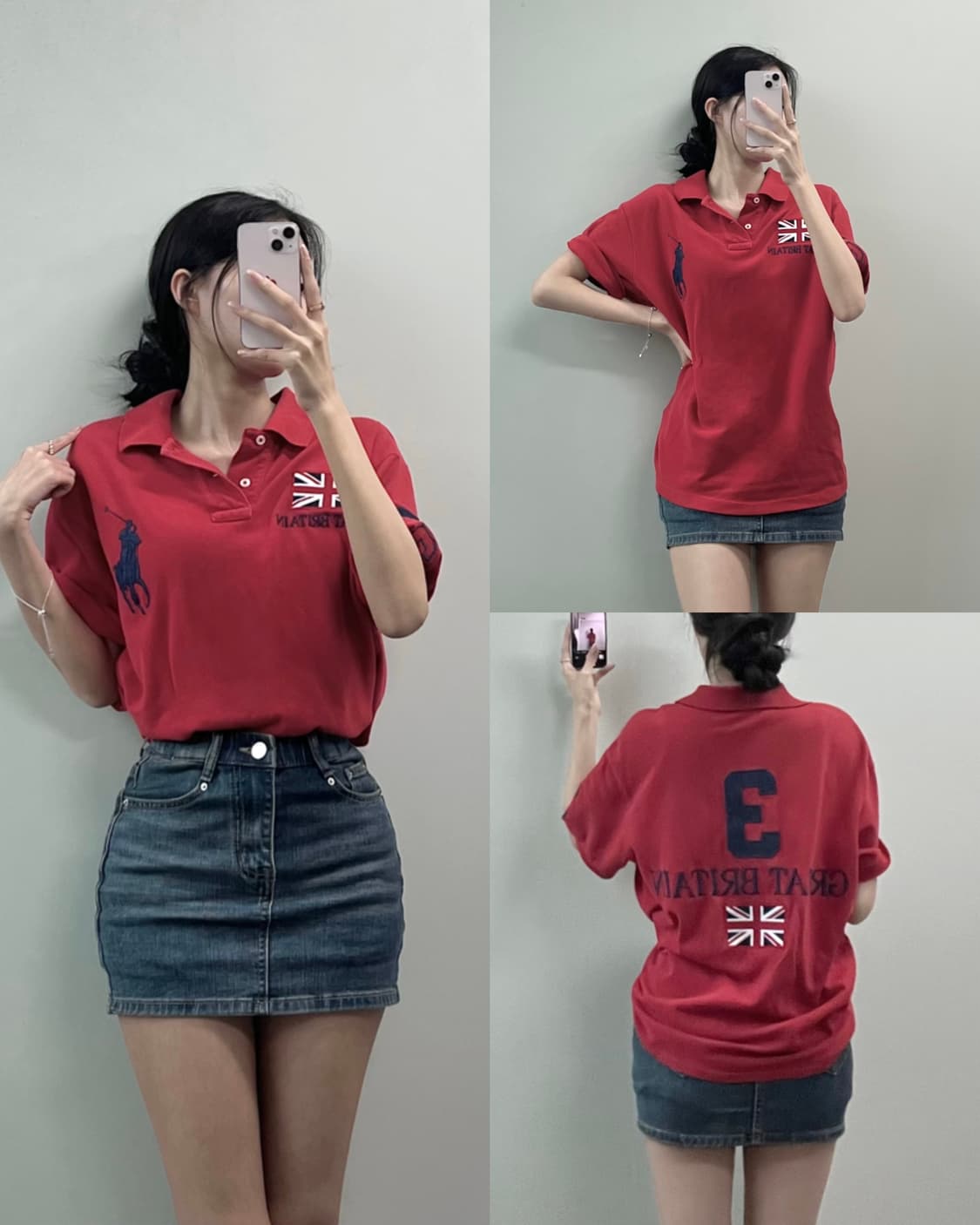 폴로 빅포니 잉글랜드 치프키프 반팔 카라티  상품이미지1
