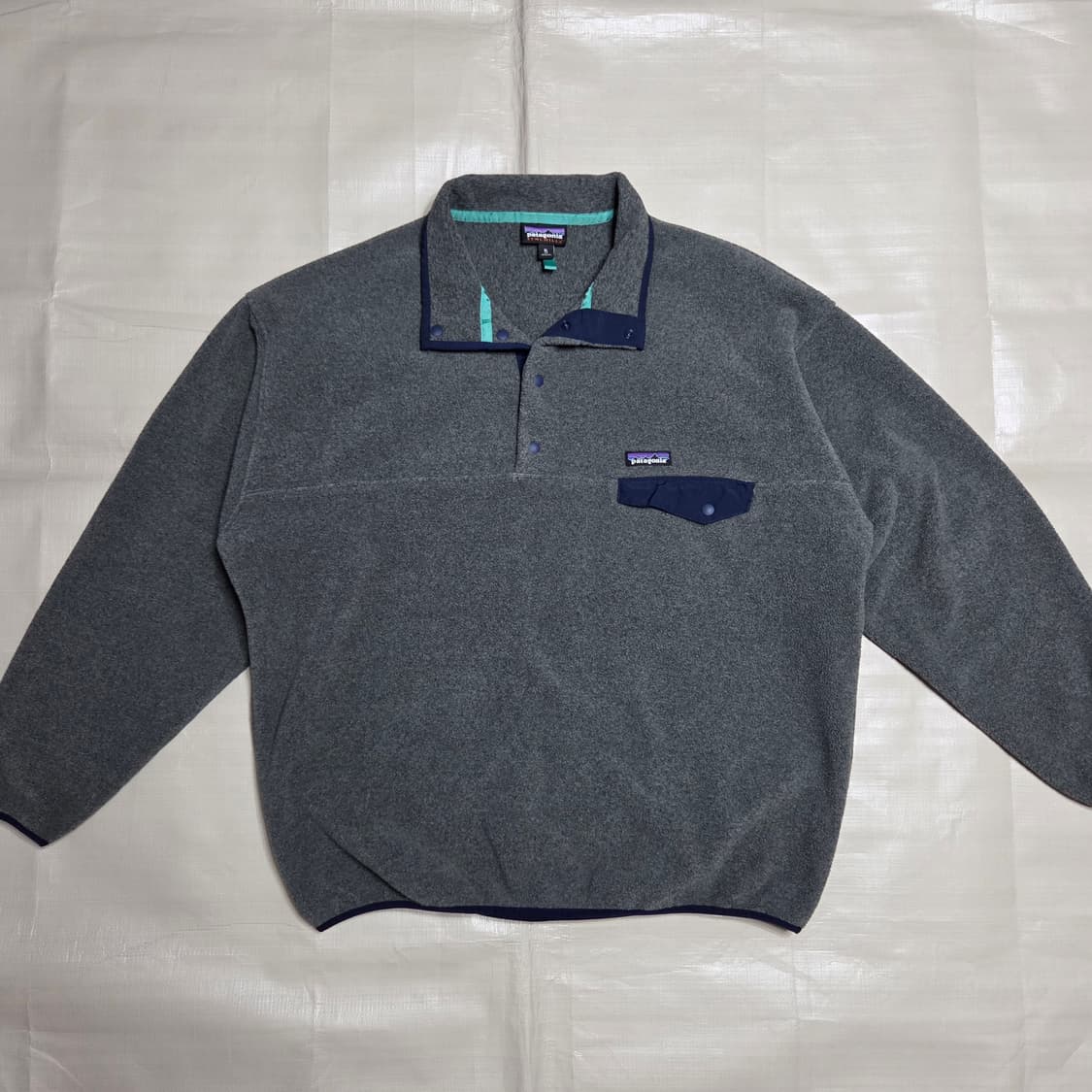 파타고니아 신찰라 풀오버 그레이 XL 콜롬비아 상품이미지2