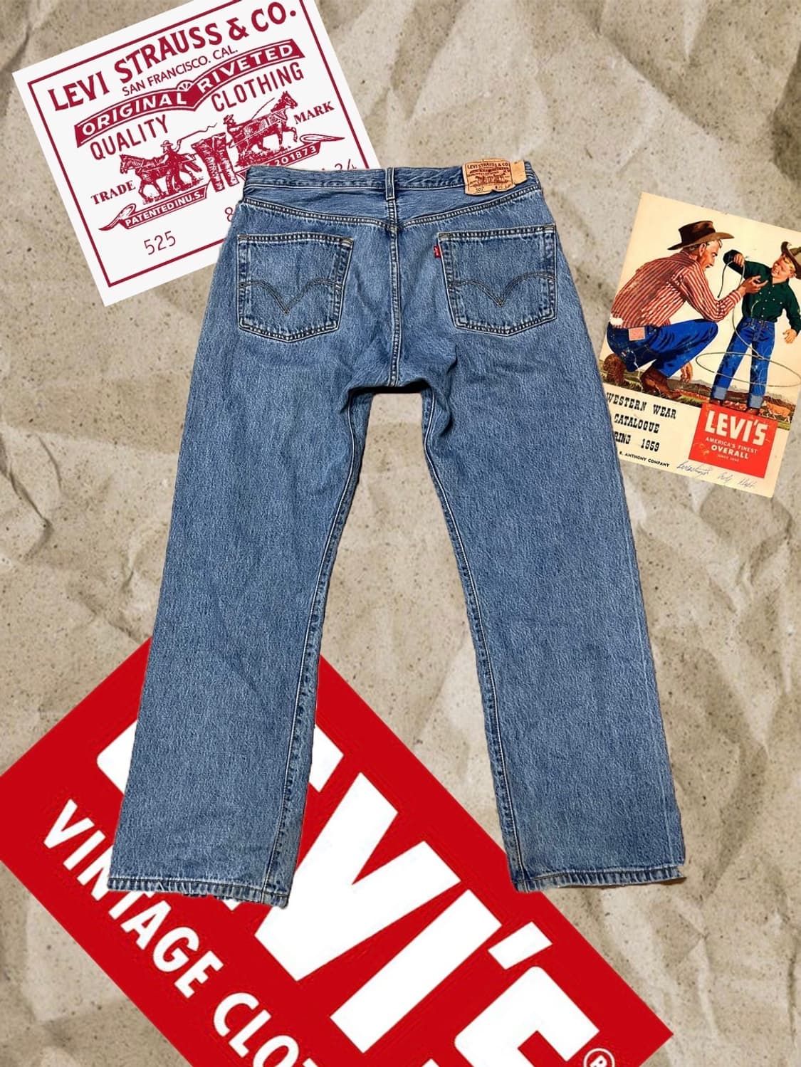 빈티지 리바이스 501 상품이미지2