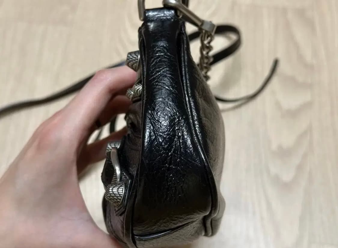 발렌시아가 르 카골 체인 미니백 블랙, Balenciaga 상품이미지7
