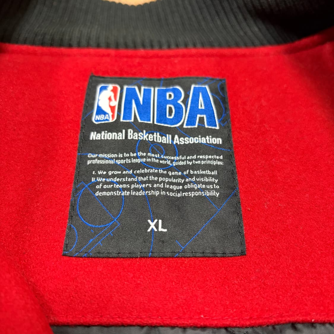 시카고 불스 스타디움 바시티 자켓 상품이미지5