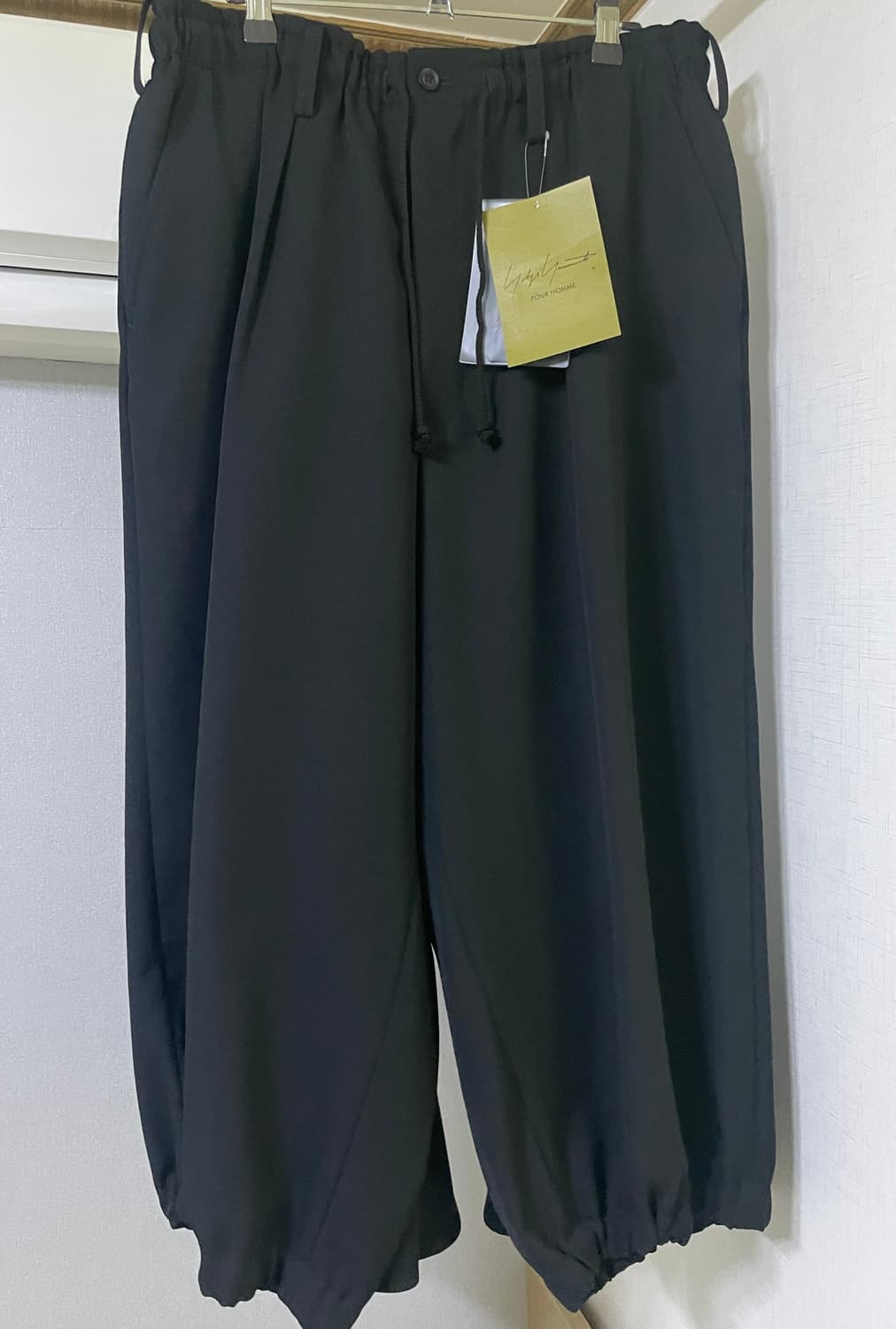 yohji yamamoto pour homme 카라스 팬츠 상품이미지2