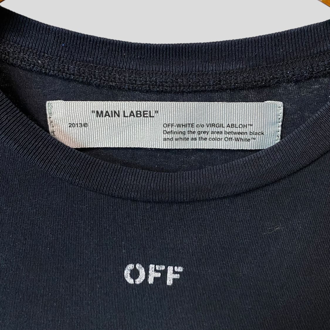 (M)오프화이트 키스 반팔티셔츠 상품이미지3
